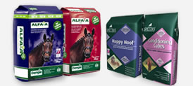 Bridlewood sell feed and bedding in our shop